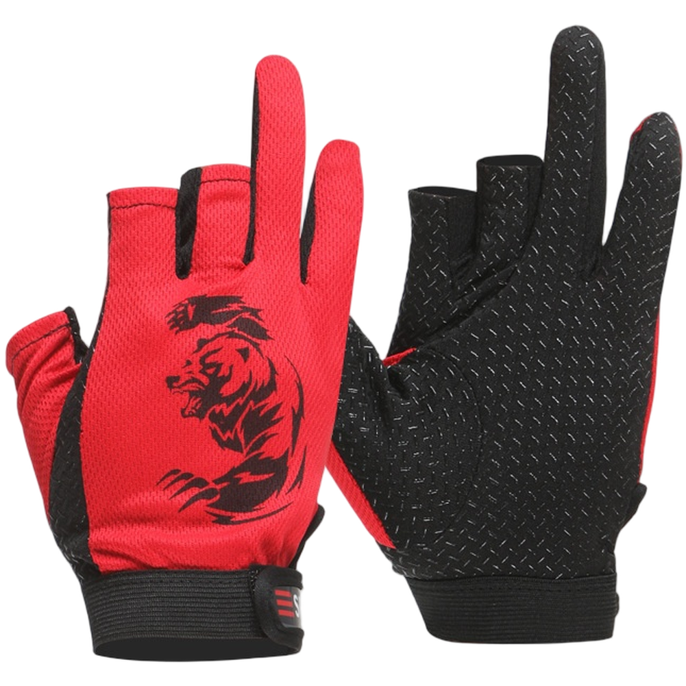 Fishing Gloves 3 Fingers Cut G - огляд і ціна Fishing Gloves