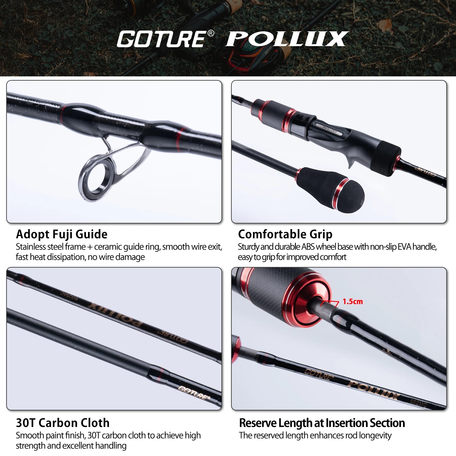 Goture POLLUX Slow Jigging Fis - огляд і ціна Fishing Boots