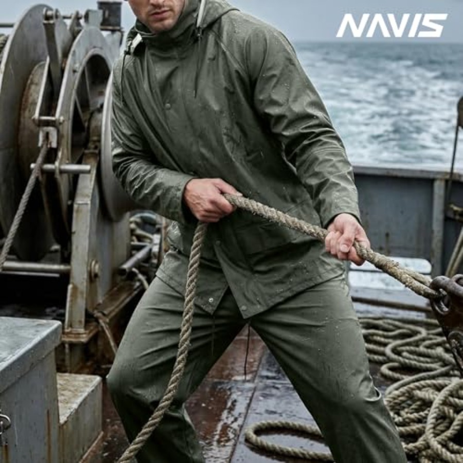Mens PRO Workwear 3-Piece Wate - огляд і ціна Fishing Jacket Waterproof