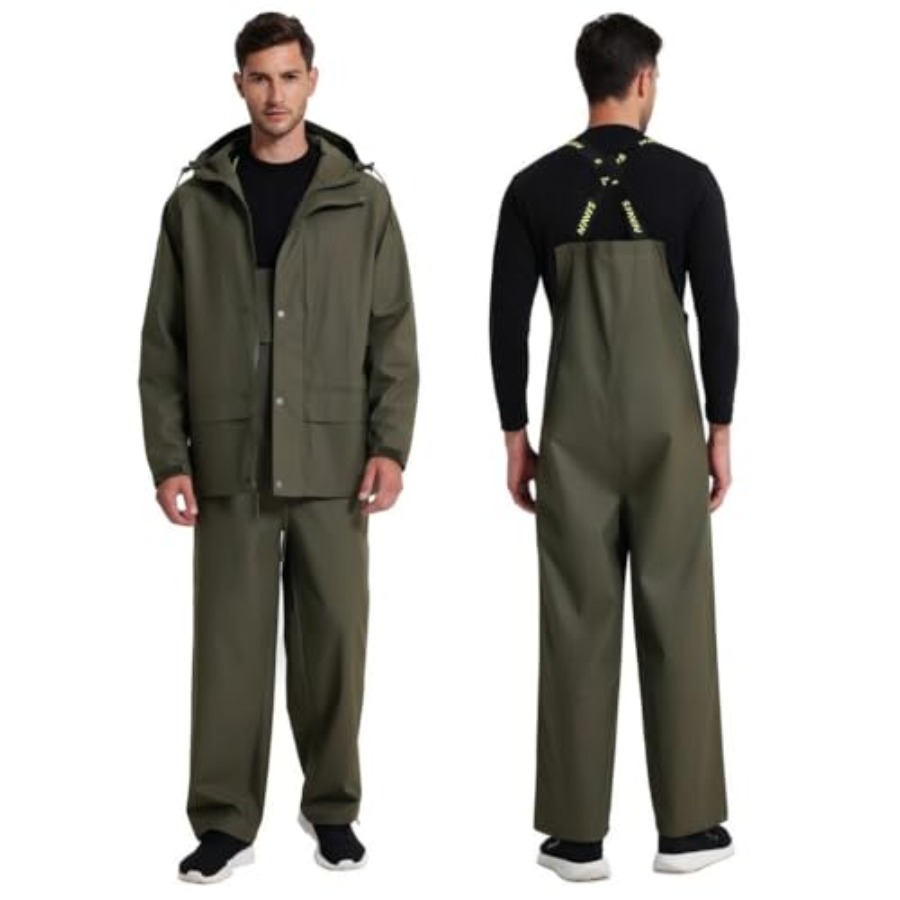 Mens PRO Workwear 3-Piece Wate - огляд і ціна Fishing Jacket Waterproof
