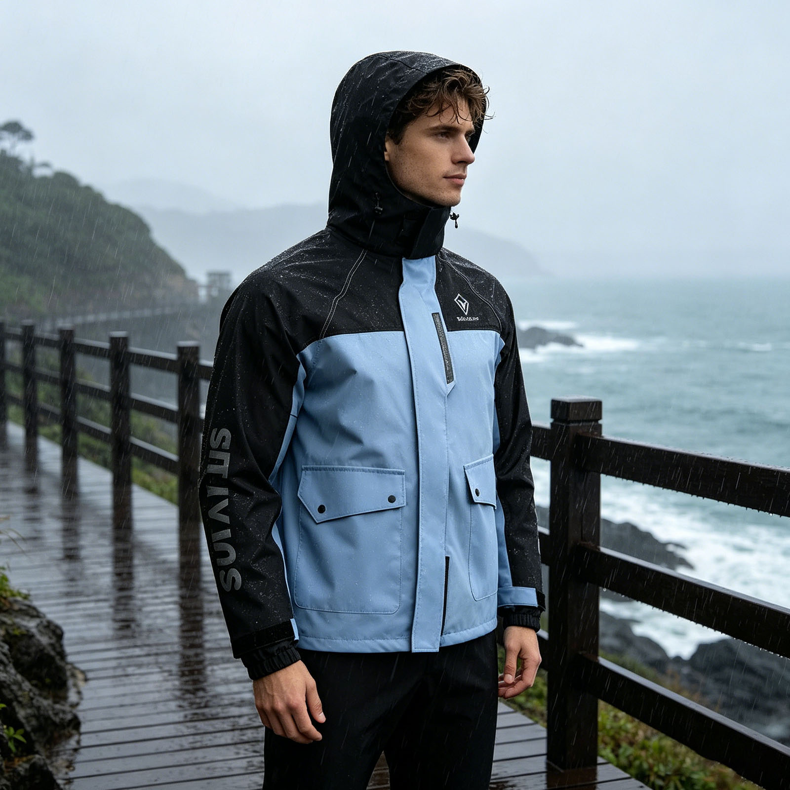 Motorcycle Rain Suit for Men & - огляд і ціна Fishing Jacket Waterproof