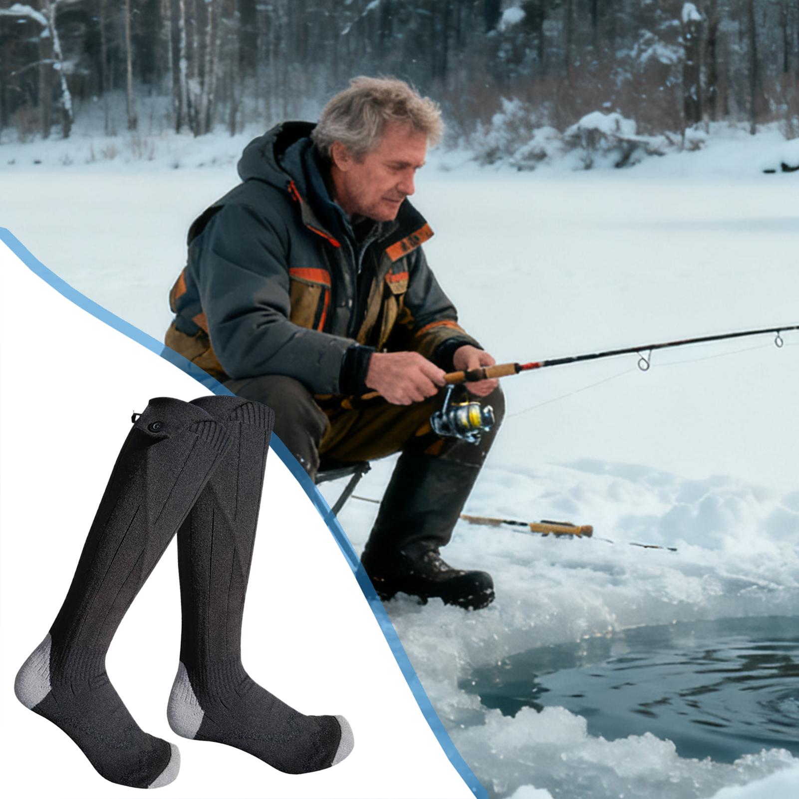 Heated Socks for Men Cordless  - огляд і ціна Fishing Socks
