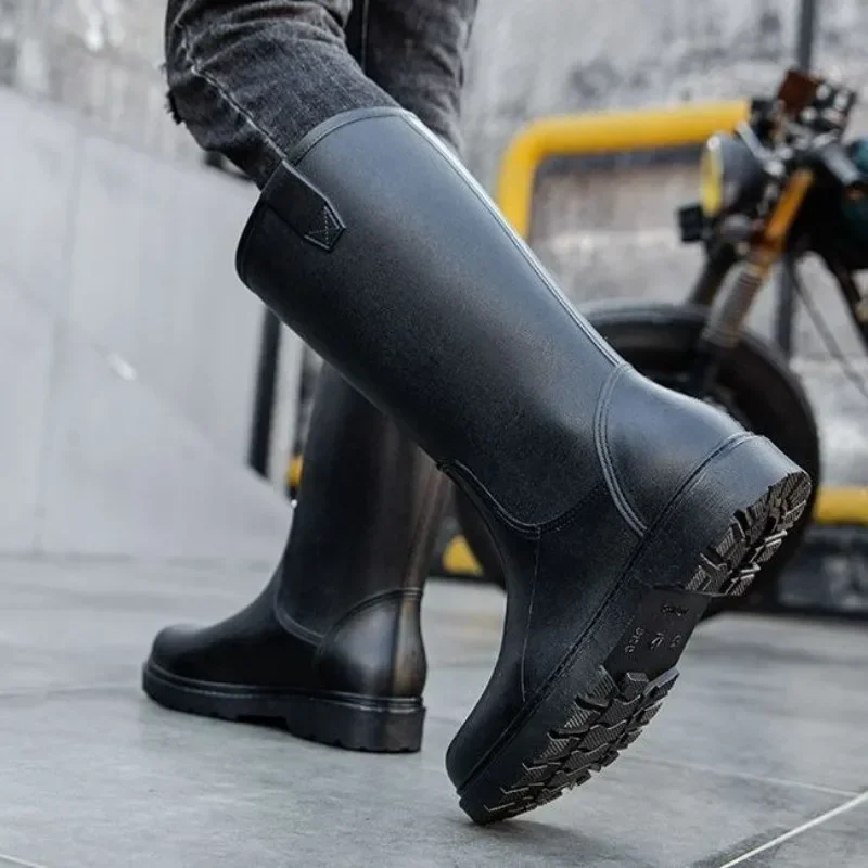 Rain Boots for Men Gum Fishing - огляд і ціна Fishing Waders