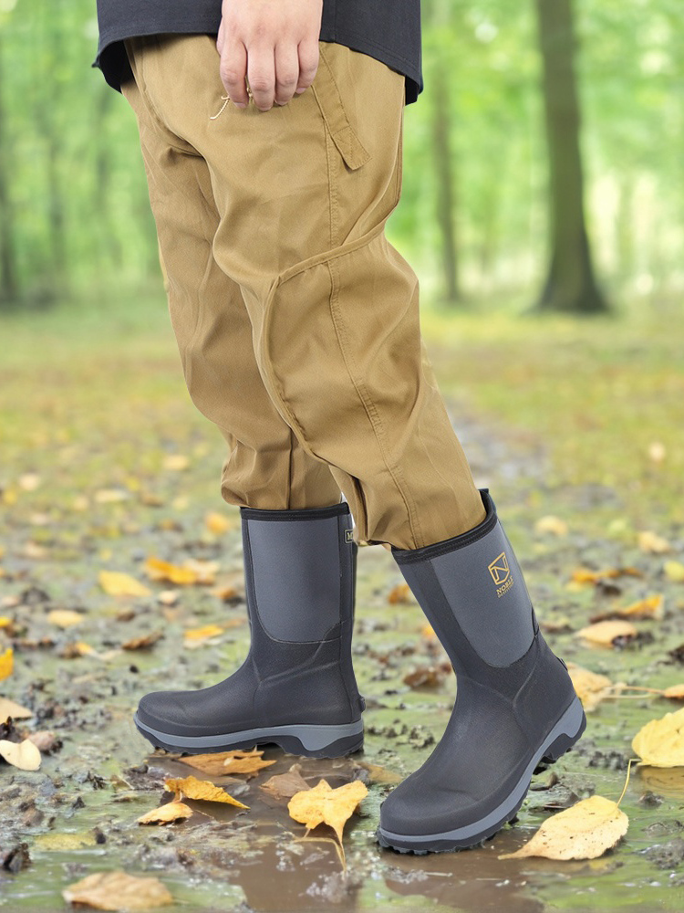 Men's Mid-Calf Waterproof Rain - огляд і ціна Fishing Boots