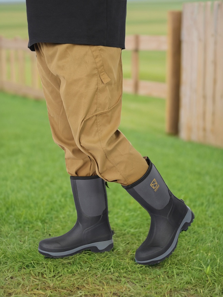 Men's Mid-Calf Waterproof Rain - огляд і ціна Fishing Boots
