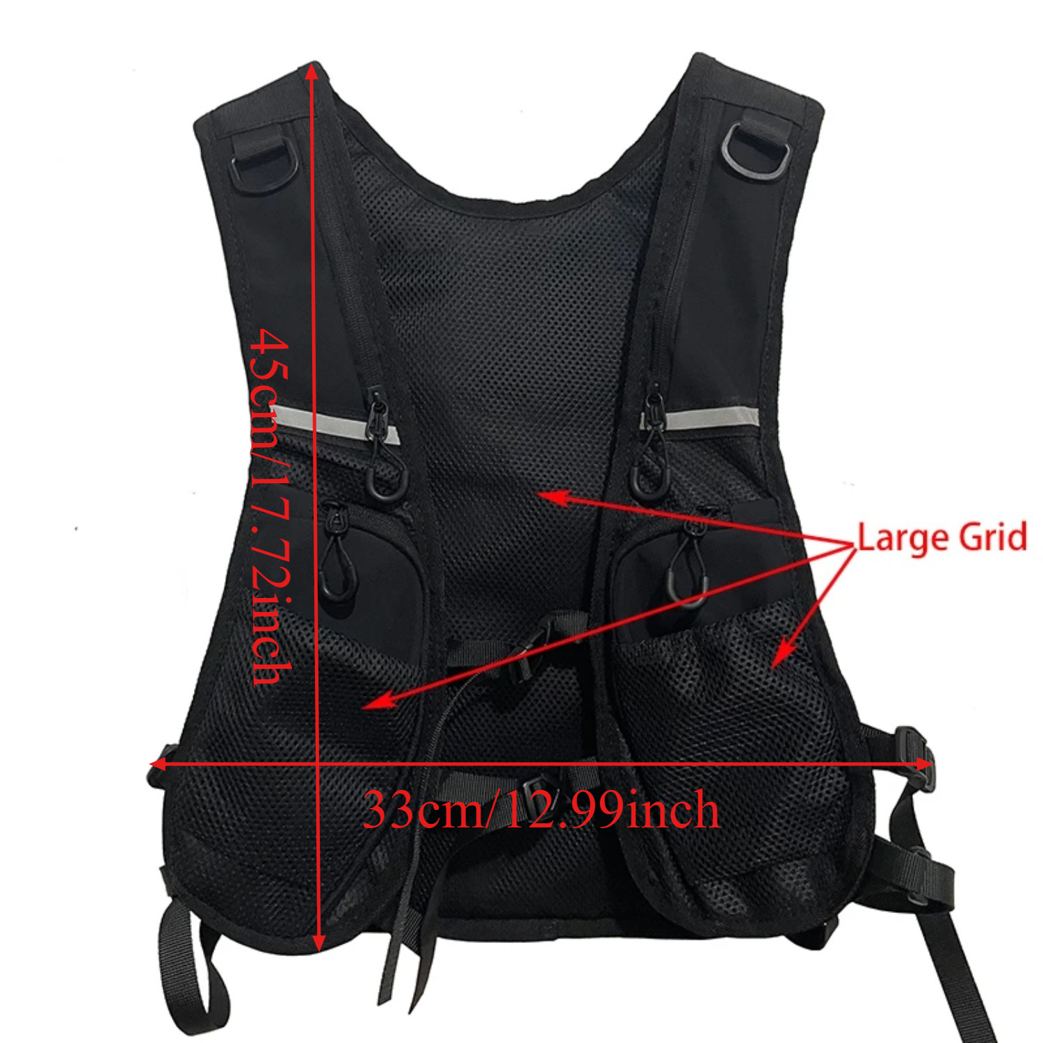 Multi-Pocket Tactical Chest Ve - огляд і ціна Fishing Vest