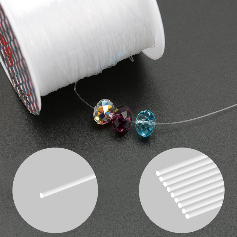 100M Plastic Crystal DIY Beadi - огляд і ціна Fishing Belt
