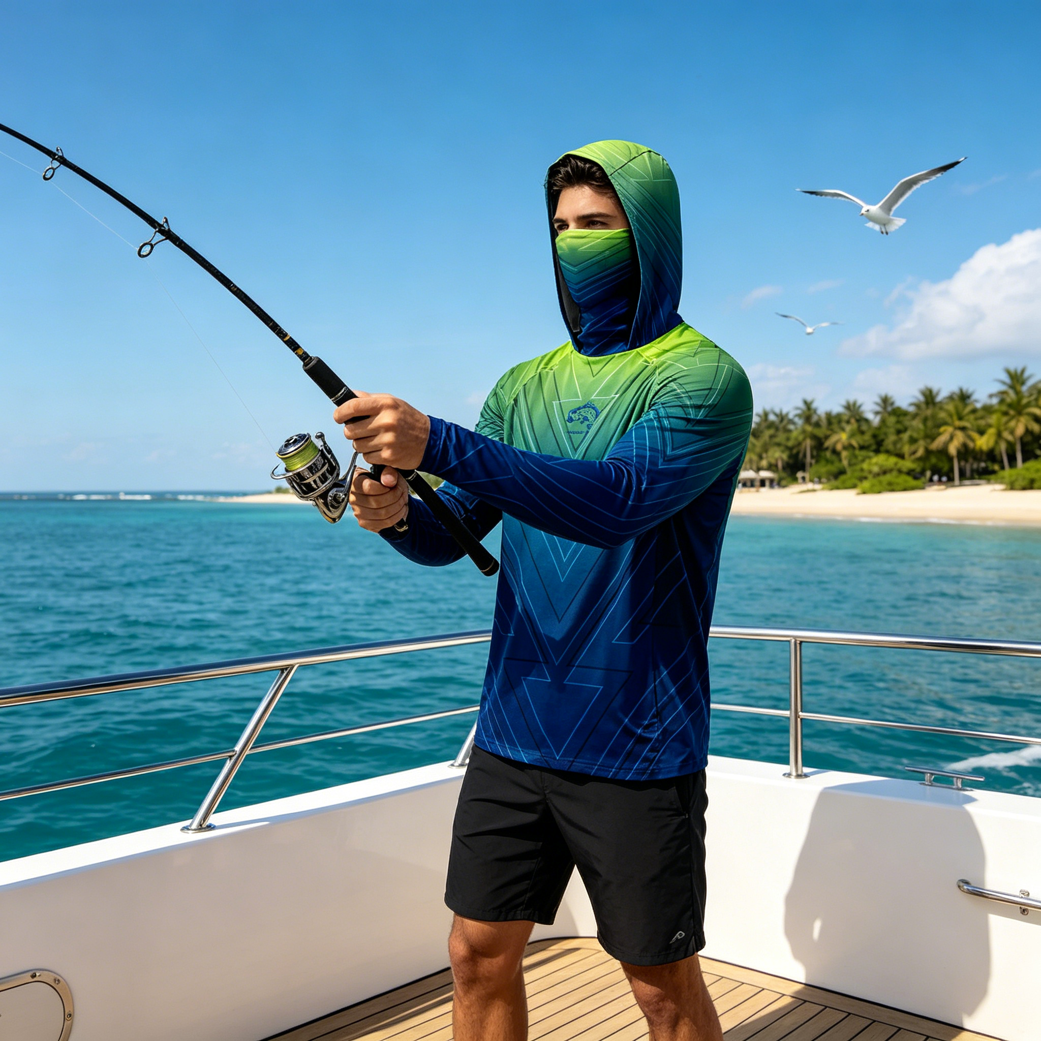 Fishing Hoodies Fishing Shirts - огляд і ціна Fishing Shirt Uv Protection