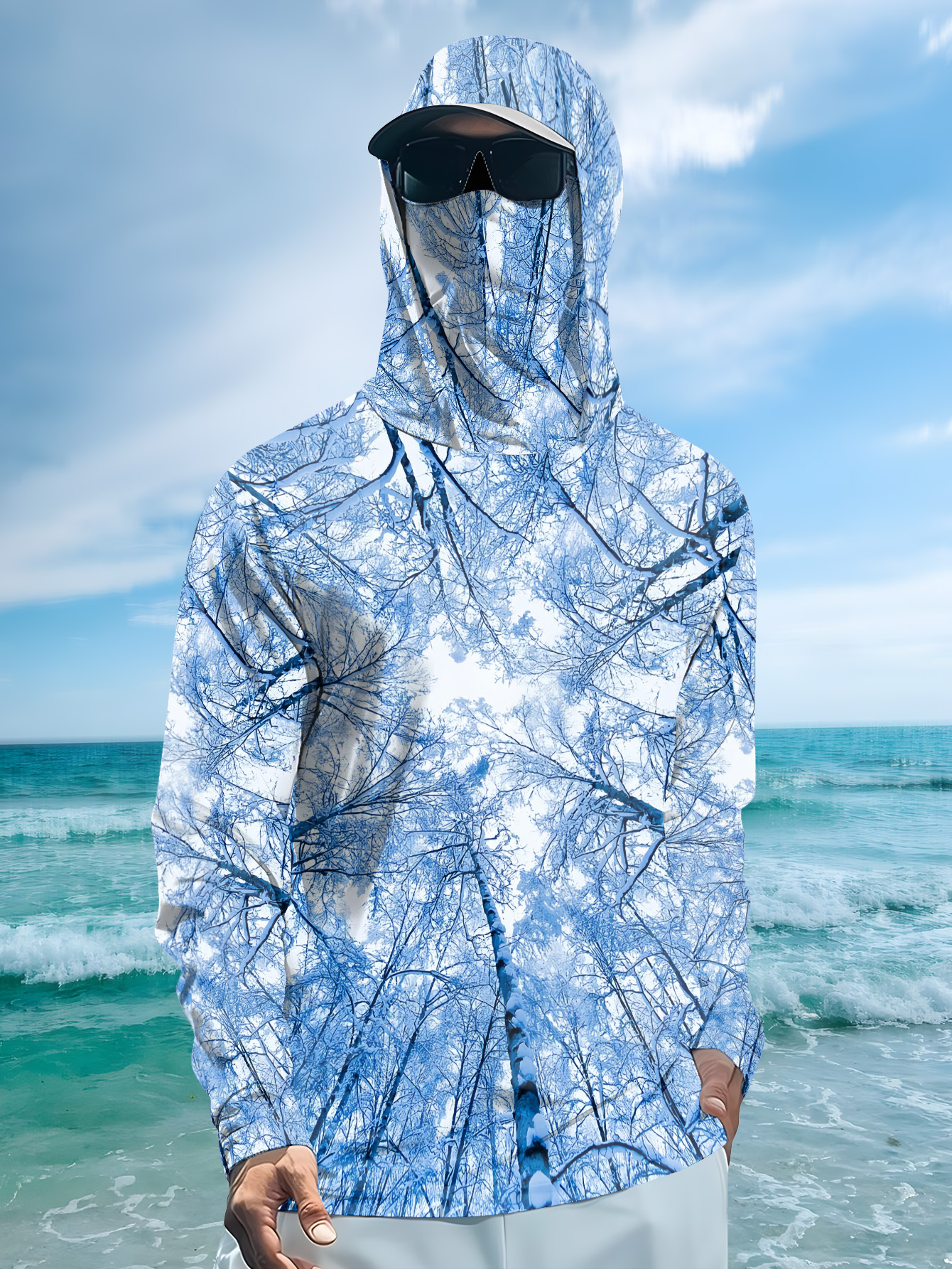 Fishing hooded sweatshirt men' - огляд і ціна Fishing Hoodie