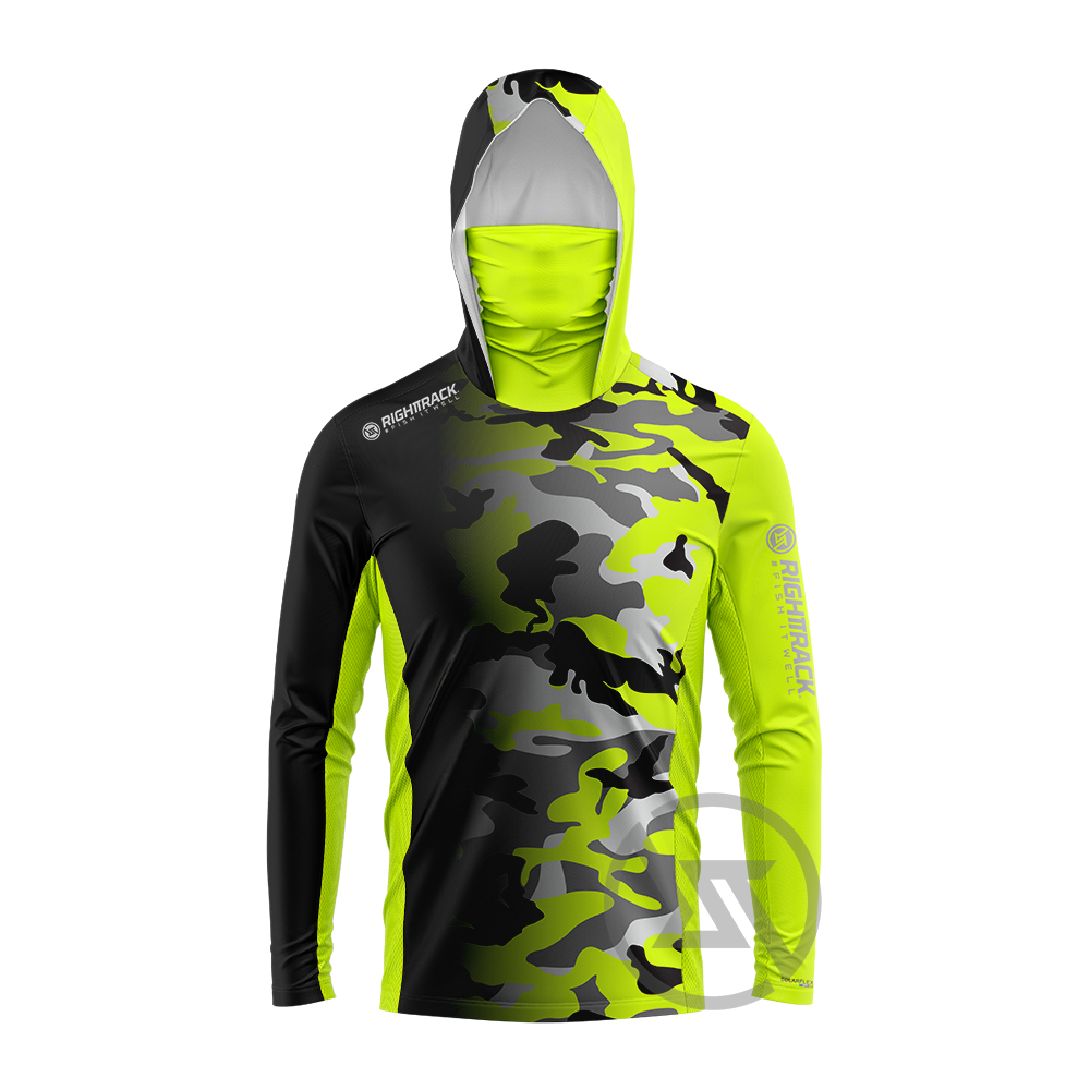 Men's UV Mask Hooded Performan - огляд і ціна Fishing Rain Suit