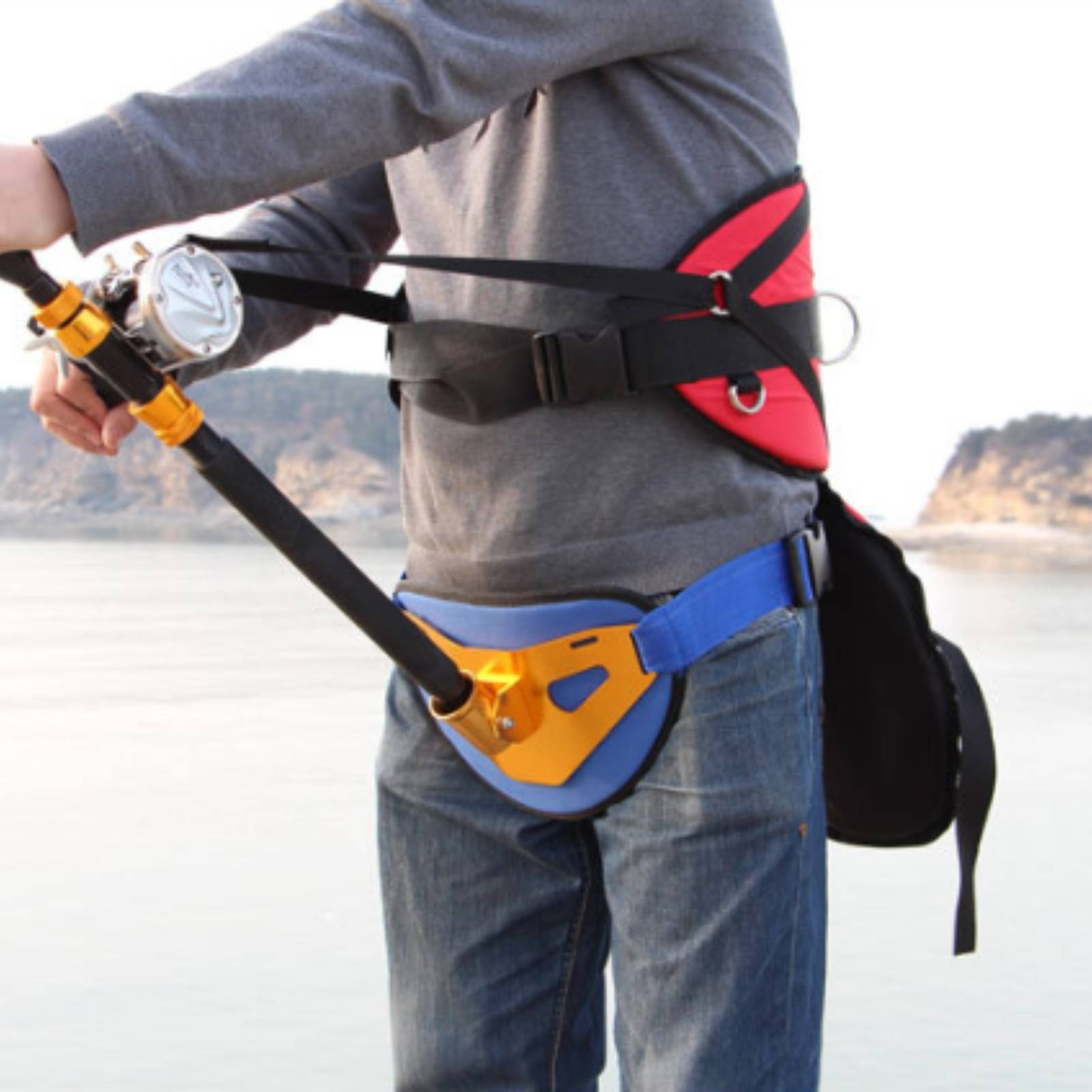 Fishing Waist Belt with Seat C - огляд і ціна Fishing Belt