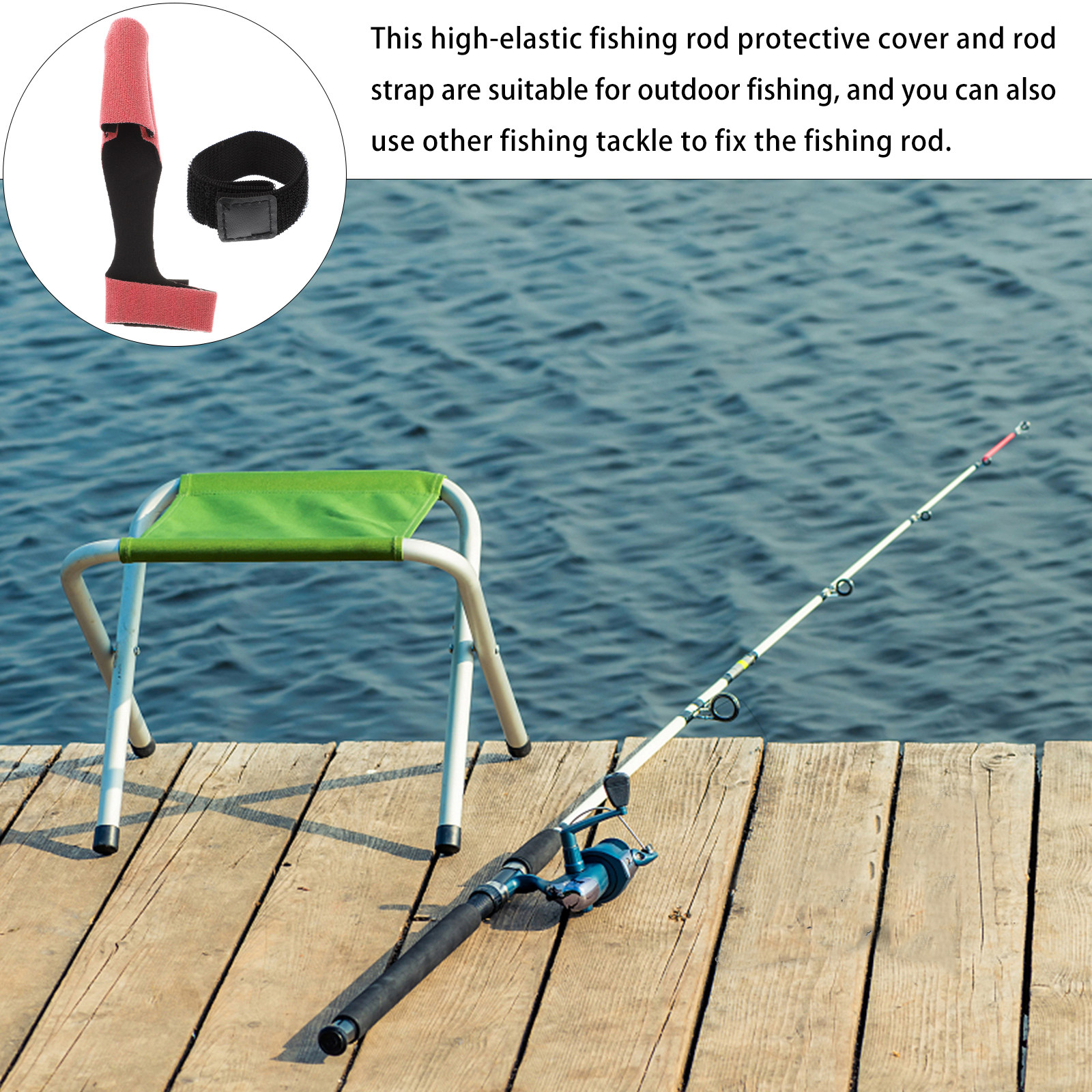 2 Sets Fishing Rod Tip Protect - огляд і ціна Fishing Socks