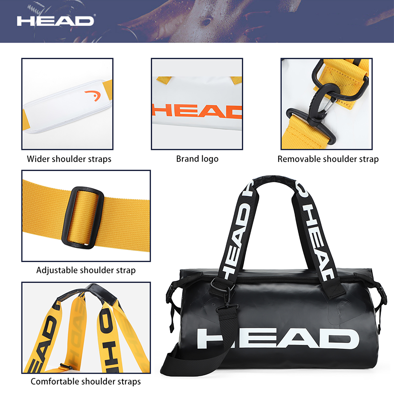 HEAD Fully Waterproof Travel D - огляд і ціна Fishing Bag Waterproof
