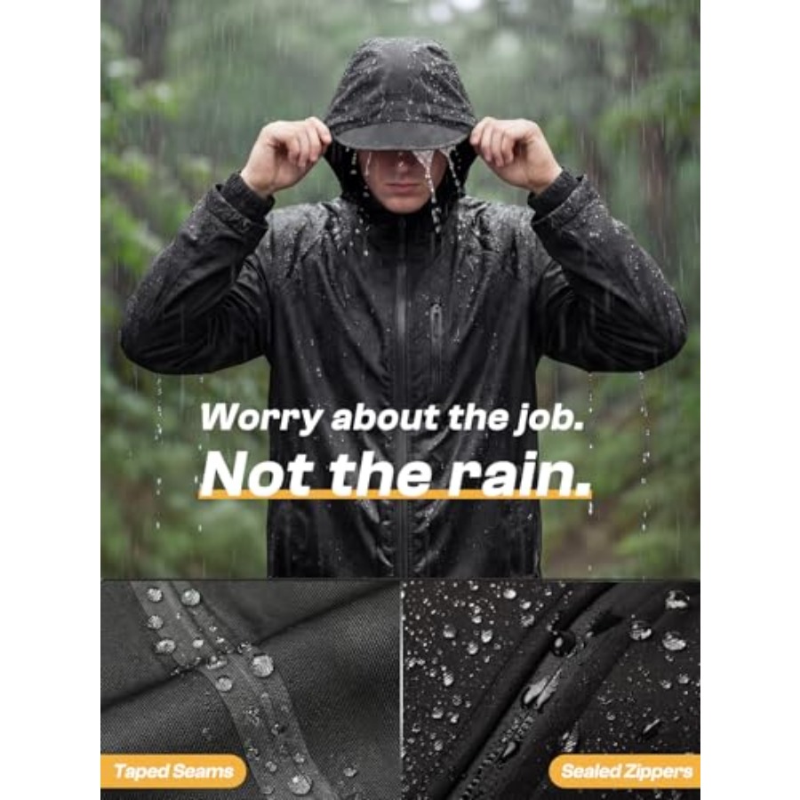 SaphiRose Men's Waterproof Rai - огляд і ціна Fishing Rain Suit